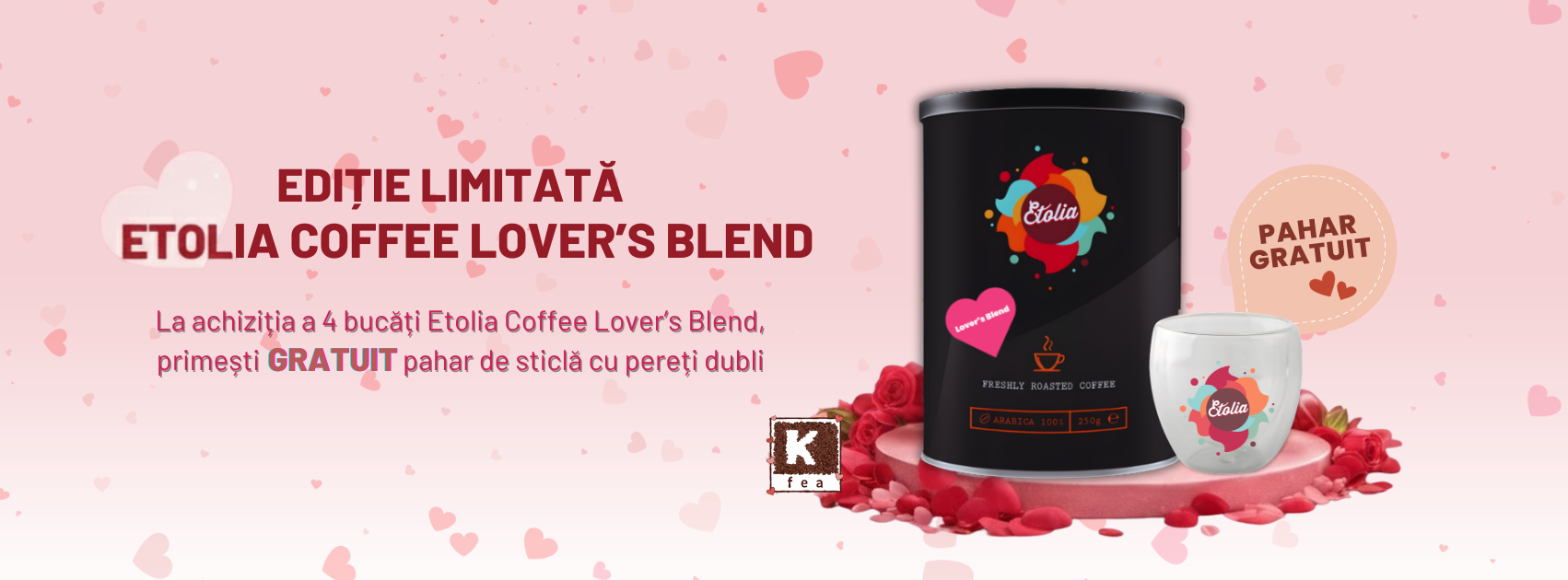 Unele iubiri se simt din prima clipă. Altele din prima înghițitură de cafea. Un mic hint: Etolia Lovers Blend