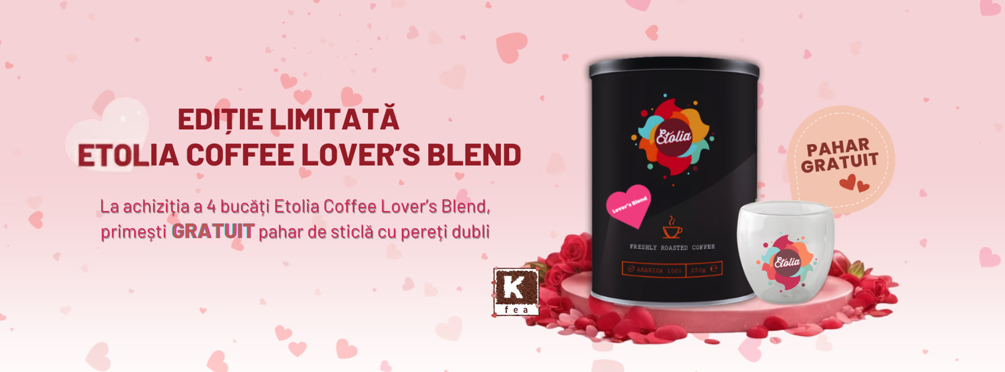 Unele iubiri se simt din prima clipă. Altele din prima înghițitură de cafea. Un mic hint: Etolia Lovers Blend