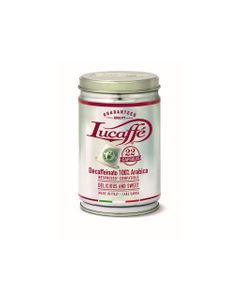 capsule nespresso, capsule lucaffe nespresso, capsule cafea nespresso, cafea nespresso, cafea decaf lucaffe nespresso, lucaffe cafea arabica decofeinizata nespresso, lucaffe nespresso 22 buc, capsule cafea nespresso cutie metalica