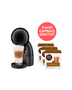 Aparat capsule cafea Krups Nescafe Dolce Gusto Piccolo XS KP1A3B10 negru, capsule cafea, capsule Krups, aparat capsule cafea, aparat Nescafe dolce, aparat krups gusto piccolo negru