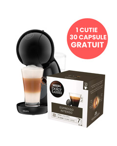 Aparat capsule cafea Krups Nescafe Dolce Gusto Piccolo XS KP1A3B10 negru, capsule cafea, capsule Krups, aparat capsule cafea, aparat Nescafe dolce, aparat krups gusto piccolo negru
