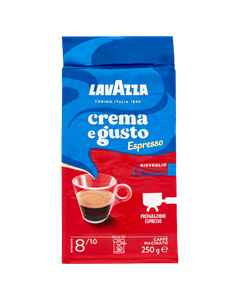 Lavazza Crema e Gusto Espresso, 250g, cafea macinata, cafea lavazza, lavazza macinata, lavazza barista, barista, cafea 250g, cafea vidata, cafea macinata vid, cafea lavazza 250g, crema e gusto, lavazza espresso, crema e gusto espresso, espresso 250g, 
