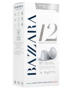 Bazzara Dodicigrancru 10 capsule cafea compatibile Nespresso, capsule bazzara, capsule premium, capsule dodicigrancru, Hausbrandt Intenso 10 capsule compatibile Nespresso, Lavazza Espresso Deciso 10 capsule compatibile Nespresso, capsule compatibile Nespr