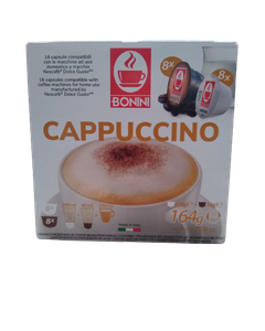 Bonini Cappuccino capsule compatibile Dolce Gusto 16 buc, Capsule Garibaldi Gusto Top compatibile Nescafe Dolce Gusto, dolce gusto, capsule dolce gusto, capsule nescafe