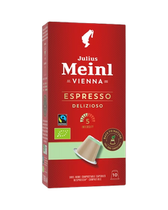Julius Meinl Espresso Bio capsule compatibile Nespresso, Julius Meinl Espresso Crema, capsule compatibile Nespresso, julius meinl nespresso, capsule nespresso, nespresso
