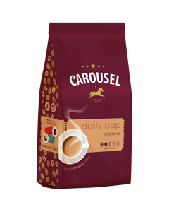 cafea boabe, cafea boabe carousel, carousel daily cup, carousel daily cup espresso,  Carousel Daily Cup Espresso cafea boabe 1kg, Carousel Daily Cup Crema cafea boabe 1kg
