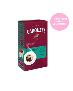 cafea macinata, cafea carousel, cafea macinata carousel, carousel macinata, carousel coffee, Carousel Daily Cup Classic cafea macinata 500g 