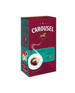 cafea macinata, cafea carousel, cafea macinata carousel, carousel macinata, carousel coffee, Carousel Daily Cup Classic cafea macinata 500g 
