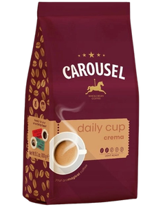 cafea boabe, cafea boabe carousel, carousel daily cup, carousel daily cup espresso,  Carousel Daily Cup Espresso cafea boabe 1kg, Carousel Daily Cup Crema cafea boabe 1kg