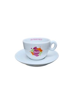 Etolia cesti ceramice espresso cu farfurii 6 buc