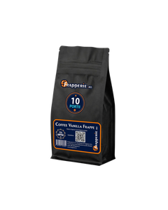 Coffee Vanilla Frappe pudra 250g, Pudră Coffee Frappuccino, Coffee Frappuccino pudra 250g, pudră frappe cafea 13%, bază frappuccino profesional, pudră frappe 250g, frappe instant cu cafea, frappe stabil pentru cafenea