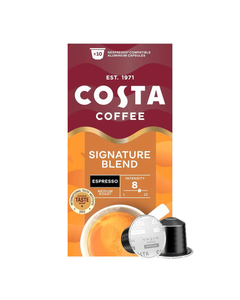 Costa Signature Espresso, Costa Signature Blend Espresso 10 capsule compatibile Nespresso, capsule nespresso, capsule costa nespresso, costa nespresso, cafea nespresso, cafea capsule, cafea costa
