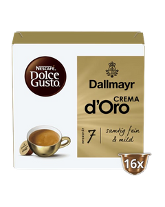 Dallmayr Crema DOro 16 capsule compatibile Dolce Gusto, capsule dolce gusto, nescafe dolce gusto, dolce gusto, capsule ieftine dolce gusto, capsule nescafe, aparat capsule, capsule ieftine, Nescafe Dolce Gusto Caffe Latte 16 capsule, capsule 