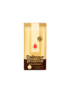 cafea decaf, cafea decofeinizata, cafea boabe decaf, cafea boabe decofeinizata, dallmayr decaf, Dallmayr Prodomo Decaf 500g cafea boabe