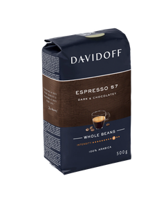 cafea boabe davidoff, davidoff cafe espresso, davidoff boabe, cafea premium, cafea davidoff intense, cafea davidoff, espresso davidoff, davidoff espresso 57, Davidoff Espresso 57 Intense 500g cafea boabe, Davidoff Espresso cafea boabe 500g