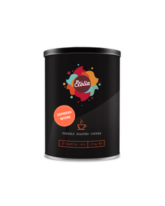Etolia Espresso Intens 250g cafea macinata proaspat prajita, cafea proaspat prajita, cafea origine, cafea boabe proaspat prajita, cafea etolia, etolia espresso,