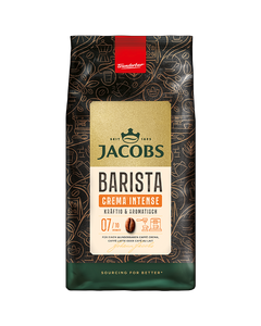 Jacobs Barista Editions Crema 1kg boabe, jacobs crema, jacobs barista, jacobs barista edition Jacobs Barista Editions Crema Intense 1kg boabe, cafea capsule jacobs, cafea macinata jacobs, cafea exclusive jacobs