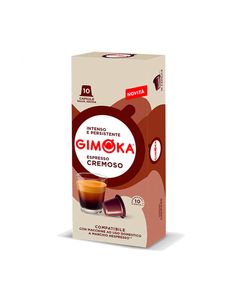 Gimoka Cremoso 10 capsule cafea compatibile Nespresso, capsule nespresso, capsule compatibile