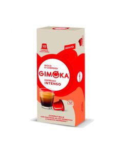 Gimoka Deciso 10 capsule cafea compatibile Nespresso, capsule nespresso, capsule compatibile nespresso, capsule cafea nespresso, capsule gimoka, capsule illy nespresso, capsule lavazza nespresso, cafea nespresso, 10 capsule cafea, capsule cafea compatibil