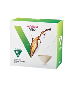 Hario V60 VCF-01 Misarashi filtre hartie neinalbite cutie 100 buc