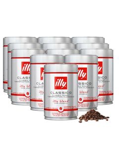 12 x Illy Espresso 250g cafea boabe profesionala, illy boabe, illy cafea boabe, cafea profesionala, cafea illy, cafea premium, cafea barista, cafea bar, calitate cafea 100%