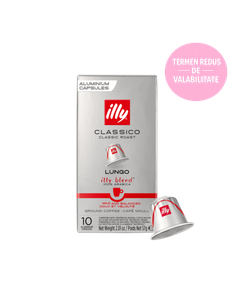 Illy Classico Lungo 10 capsule compatibile Nespresso, capsule illy, cafea boabe illy, espressor capsule illy, illy cafea, illy dark roast, illy espresso dark, illy ethiopia, illy guatemala, illy iperespresso, illy monoarabica