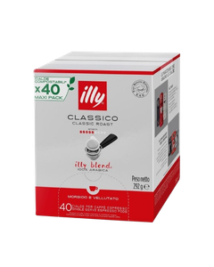 cialde illy, paduri ese cafea, illy paduri cafea, paduri easy serving espresso, cialde ese illy, Illy Classico 40 paduri ESE cutie carton