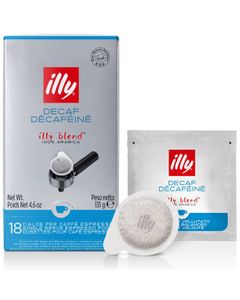 Illy 18 paduri ESE decaf cutie carton, illy decaf, ese, poduri ese, illy ese, cafea, cafea illy, paduri cafea, paduri Illy, paduri Senseo, paduri ieftine, paduri, cafea illy paduri