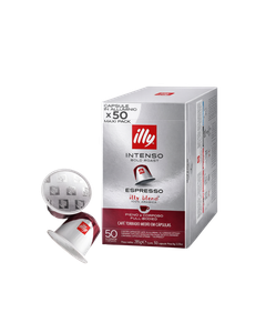 Illy Intenso 50 capsule compatibile Nespresso, capsule illy, cafea boabe illy, espressor capsule illy, illy cafea, illy dark roast, illy espresso dark, illy ethiopia, illy guatemala, illy iperespresso, illy monoarabica
