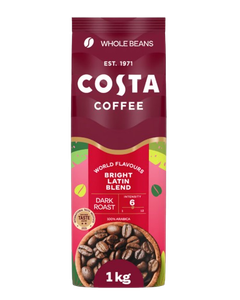 Costa Bright Blend cafea boabe 1kg, Costa Signature Blend Dark Roast cafea macinata 200g, Costa Colombian Roast cafea macinata 200g, Costa Signature Blend Medium Roast cafea boabe 500g, cafea macinata, cafea, cafea costa, costa coffee espresso, espresso C