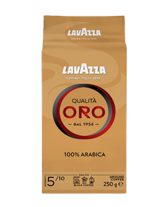 Lavazza Qualita Oro cafea macinata 250g, Arabica macinata, Arabica, cafea lavazza macinata, Lavazza Qualita Oro, qualita oro, qualita oro macinata, qualita oro pret, qualita d'oro