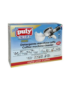 pastile degresare, pastile curatare, detergent espressor, detergent backflush, puly detergent Puly Caff detergent praf curatare backflush 900gr Puly Caff Plus detergent praf curatare backflush 10 x 20gr   