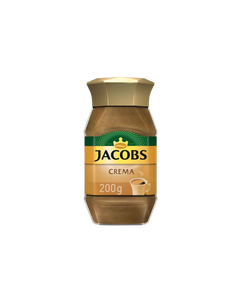 Jacobs Crema cafea instant 200g, cafea instant, cafea jacobs, cafea solubila, Jacobs Crema, cafea instant 200g, jacobs cafea solubila, cafea macinata jacobs 