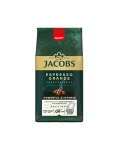 Jacobs Espresso Grande cafea boabe 1kg, cafea boabe, cafea boabe 1kg, cafea jacobs, cafea boabe jacobs, Jacobs Espresso Grande, Jacobs Grande, cafea boabe grande, cafea espressor, cafea macinata, cafea macinata jacobs