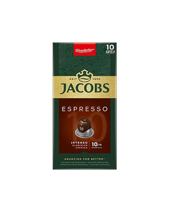 capsule nespresso, nespresso, jacobs nespresso, Jacobs Espresso Intenso 10 capsule compatibile Nespresso, capsule jacobs nespresso, cafea jacobs nespresso, jacobs espresso classico, capsule nespresso jacobs espresso, 10 capsule jacobs nespresso