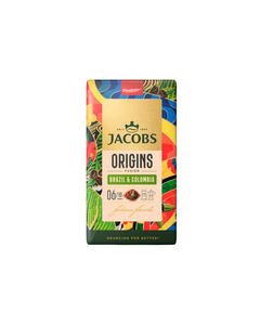 Jacobs Origins Brazil & Columbia 450g cafea macinata