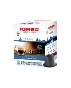 Kimbo Capri 50 capsule compatibile Nespresso, capsule kimbo, capsule kimbo nespresso, kimbo Capri, kimbo Capri 50 capsule compatibile Nespresso