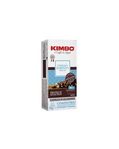 Kimbo Espresso Barista Decaf 10 capsule cafea compatibile Nespresso, Kimbo Espresso Barista Decaf, capsule cafea compatibile Nespresso, capsule Kimbo, capsule Nespresso, capsule Decaf, capsule espresso barista, capsule kimbo espresso barista