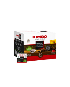 Kimbo Espresso Napoletano cialde ESE 80 buc, Kimbo Espresso Napoletano, capsule cafea compatibile Nespresso, capsule nespresso, cafea nespresso, kimbo nespresso, 60 capsule compatibile nespresso kimbo