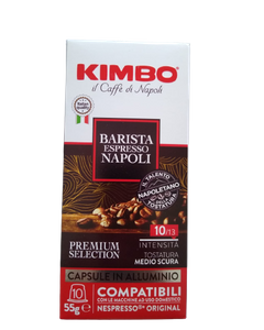 Kimbo Barista Espresso Napoli, capsule cafea compatibile Nespresso, capsule nespresso, cafea nespresso, kimbo nespresso