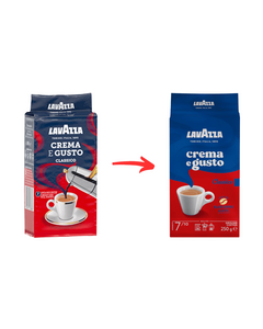 cafea Lavazza macinata tare, cafea lavazza macinata, cafea lavazza, lavazza macinata, lavazza crema e gusto, lavazza 250g
