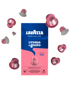 Lavazza Crema e Gusto Dolce 10 capsule aluminiu compatibile Nespresso, Lavazza Espresso Intenso 10 capsule Nespresso, Lavazza Espresso Classico 10 capsule Nespresso, Lavazza Espresso Dek 10 capsule Nespresso, capsule Lavazza Dek Nespresso, capsule Lavazza