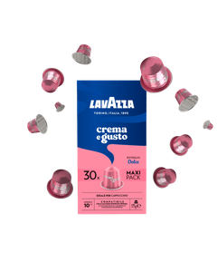 Lavazza Crema e Gusto Dolce 30 capsule aluminiu compatibile Nespresso, capsule cafea, capsule Lavazza, capsule nespresso, capsule Lavazza crema e gusto dolce