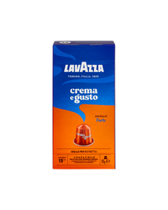 Lavazza Crema e Gusto Forte 10 capsule aluminiu compatibile Nespresso, Lavazza Espresso Intenso 10 capsule Nespresso, Lavazza Espresso Classico 10 capsule Nespresso, Lavazza Espresso Dek 10 capsule Nespresso, capsule Lavazza Dek Nespresso, capsule Lavazza