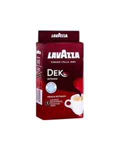 Lavazza DEK Intenso 250g cafea macinata decofeinizata