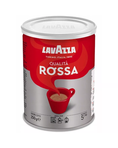 Lavazza Qualita Rossa cafea macinata cutie metalica 250g
