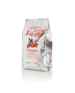 Lucaffe, Lucaffe Decaf, Lucaffe cafea boabe, cafea Lucaffe, cafea Lucaffe Arabica 700g, Lucaffe Decaf Arabica 100% cafea boabe 700g, cafea decofeinizata, cafea boabe decaf, cafea 700g Lucaffe