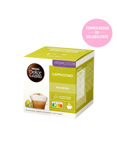 Nescafe Dolce Gusto Cappuccino 16 capsule, Nescafe Dolce Gusto Cappuccino, Nescafe Cappuccino, Dolce Gusto Cappuccino, capsule cafea Nescafe, capsule Dolce Gusto, cafea cappuccino, capsule cappuccino 16 buc, cafea cu lapte spumat, Nescafe capsule, cappucc