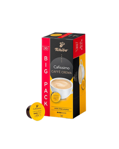 Pachet capsule Tchibo Cafissimo Caffe Crema Mild (Fine Aroma) 30 buc., capsule tchibo, tchibo, cafea, cafea tchibo, cafea capsule, cafissimo, tchibo cafissimo