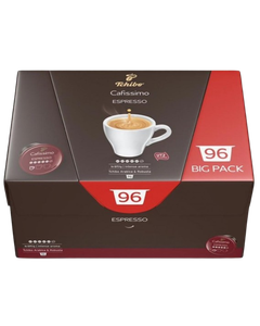 Tchibo Espresso Kraftig Intens contin o cafea tare, cu doar 70% Arabica, cu note fine de caramel, care completeaza gama Tchibo pentru capsulele Caffitally.